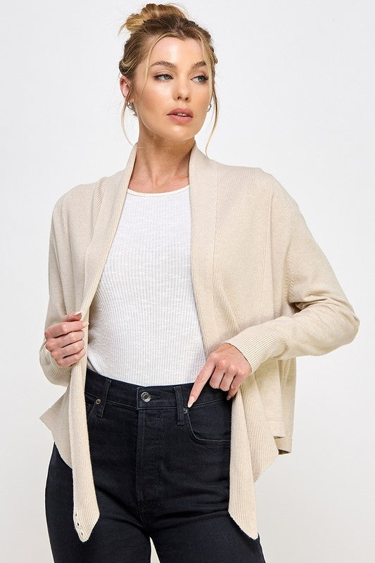 The Jane Wrap Sweater