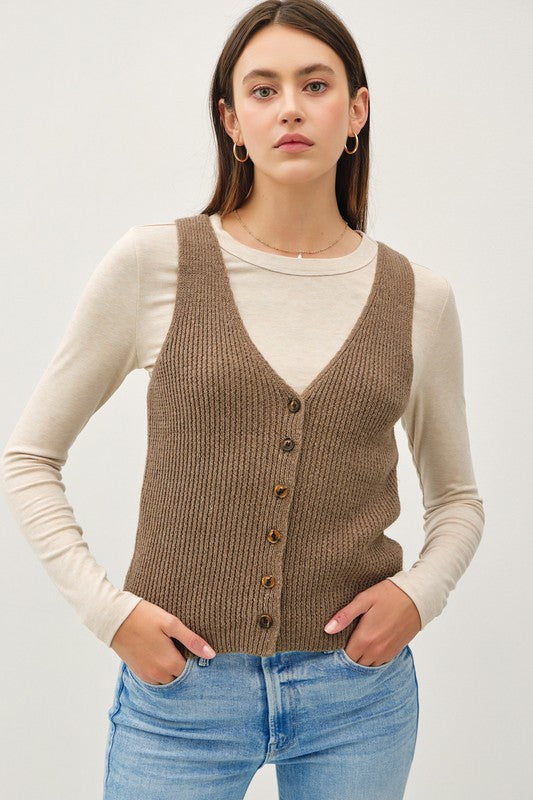 The Anna Sweater Vest