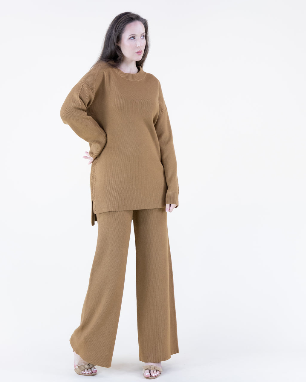 The Nina Sweater - Camel