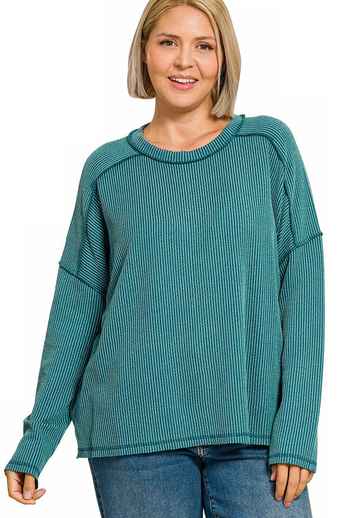 The Gwen Top PLUS - Teal