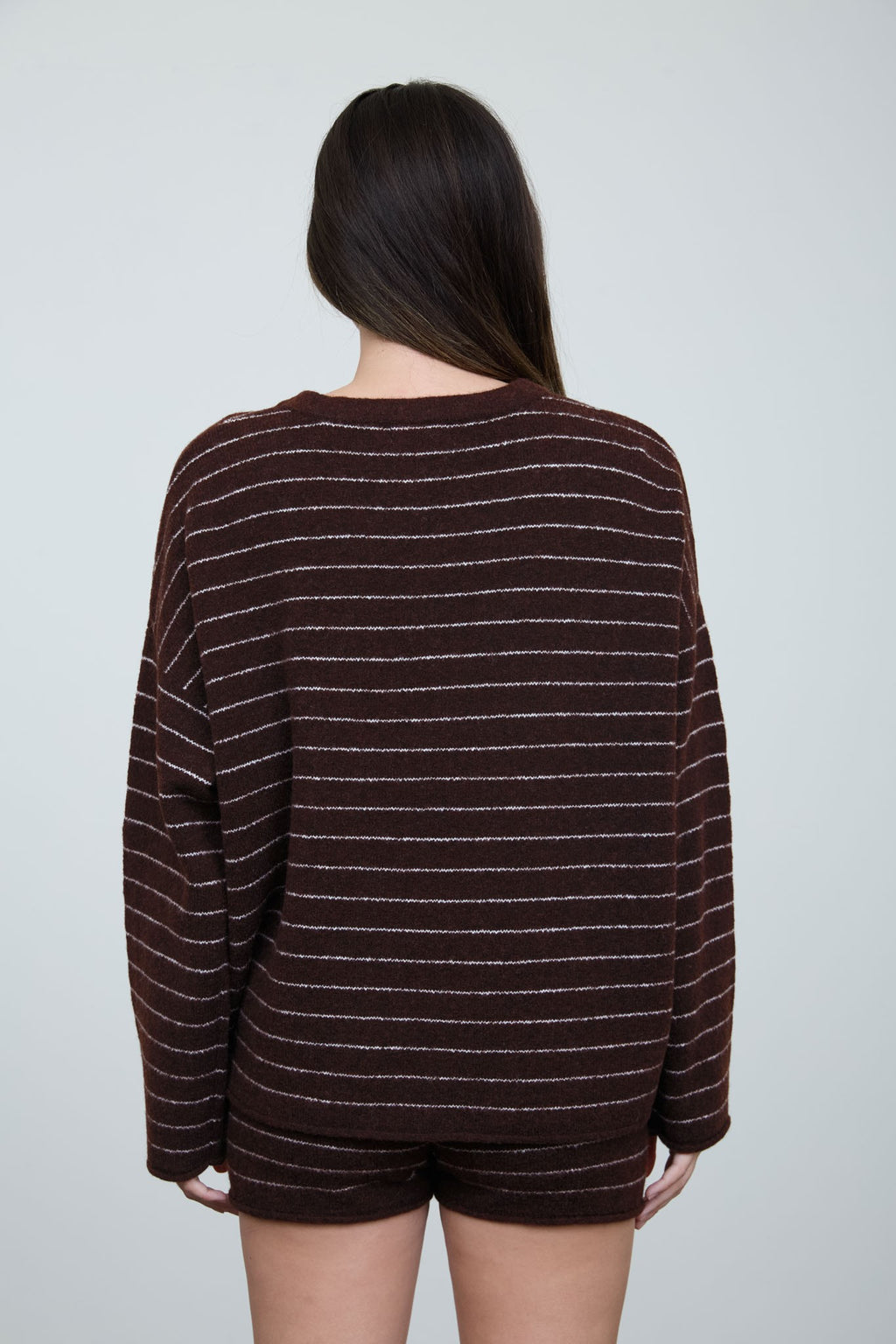 The Frankie Sweater - Brown