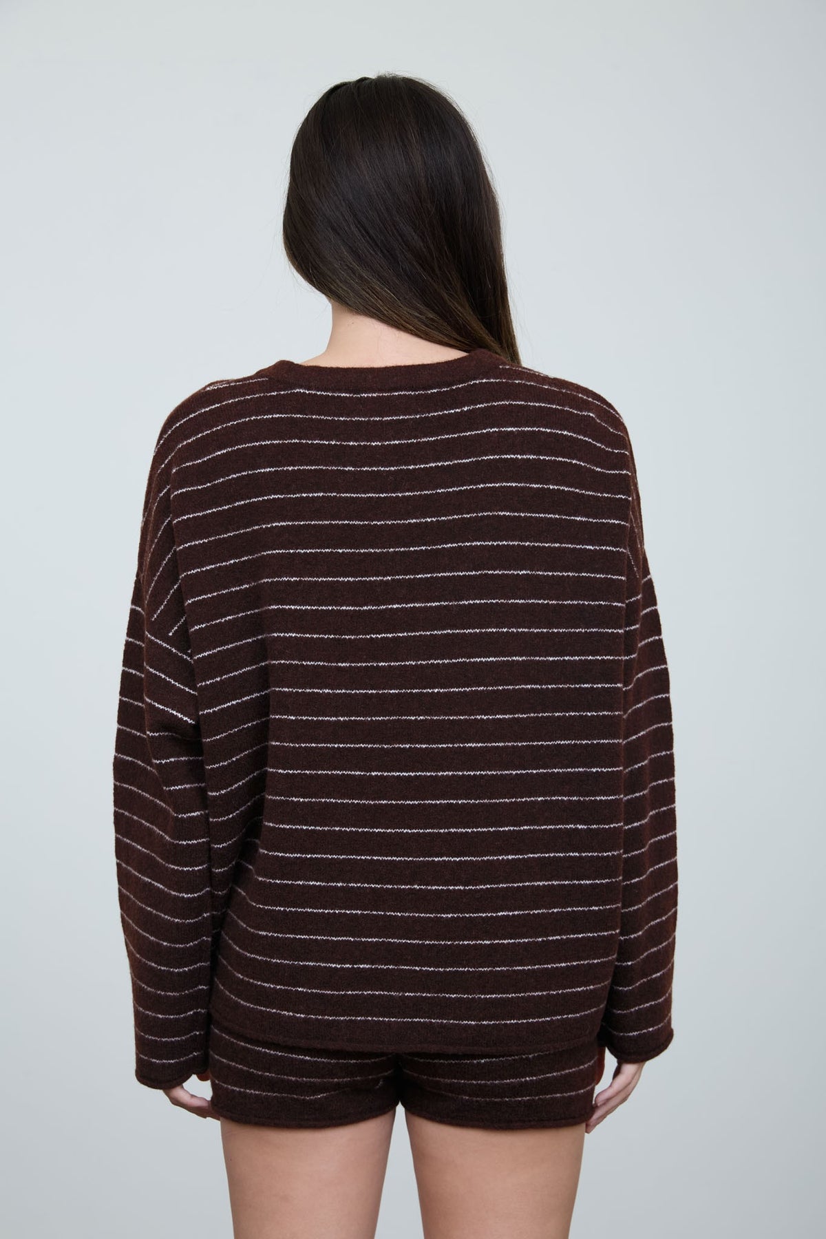 The Frankie Sweater - Brown