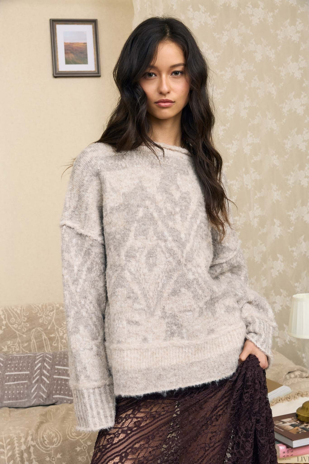 The Holly Sweater - Khaki