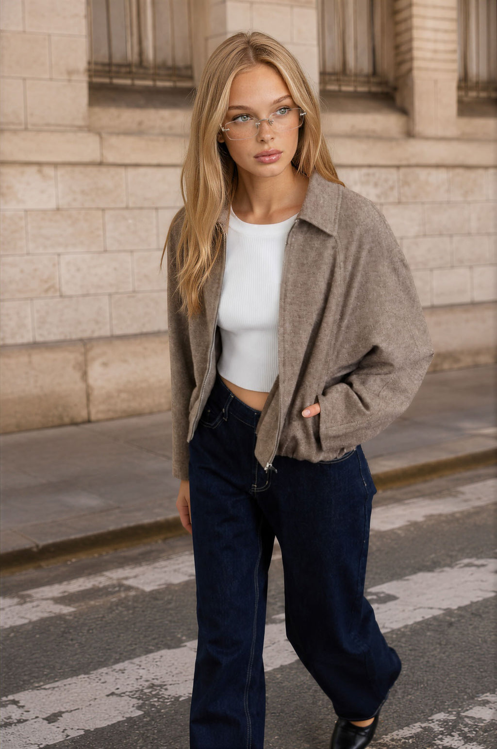 The Maeve Jacket - Mocha