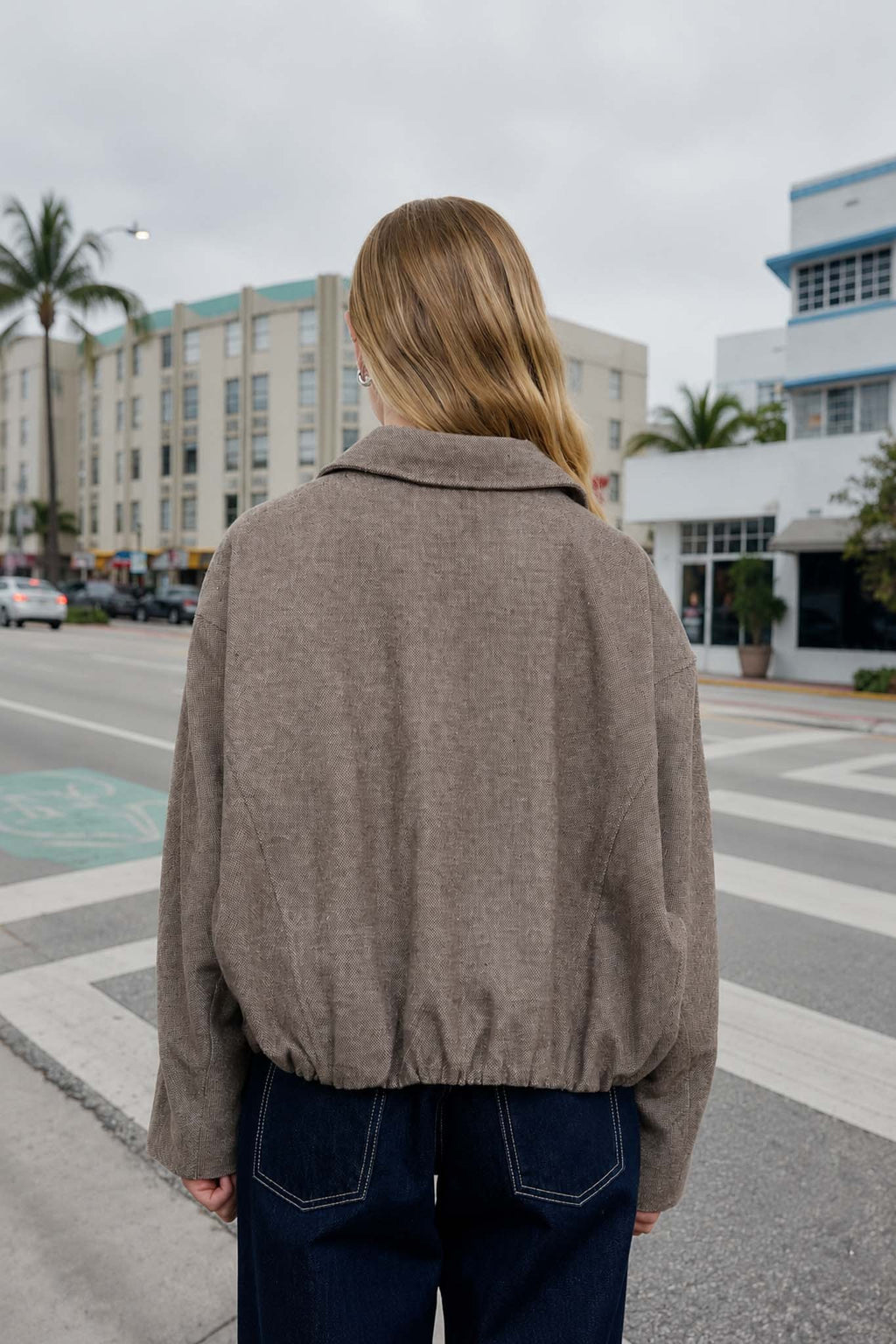 The Maeve Jacket - Mocha