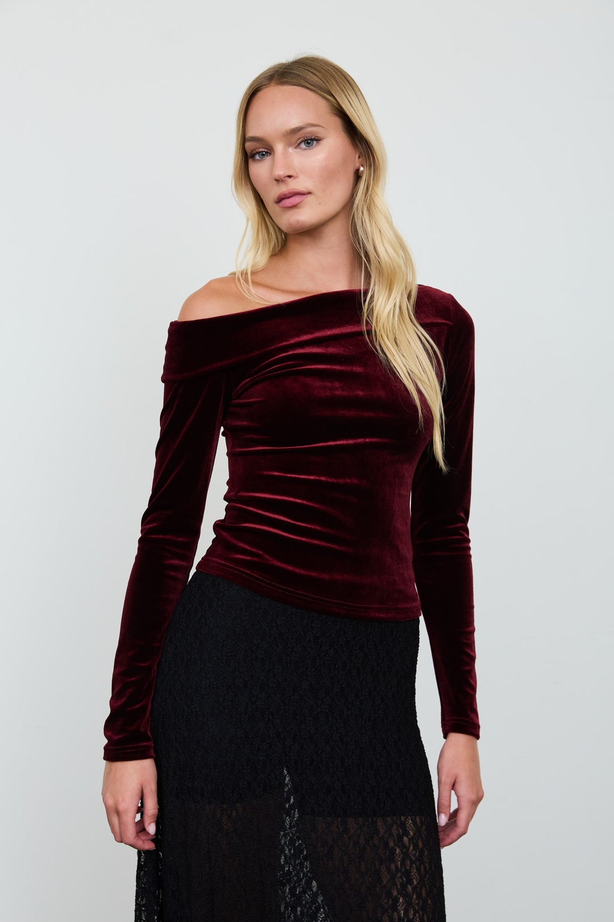 The Ophelia Top - Red Wood