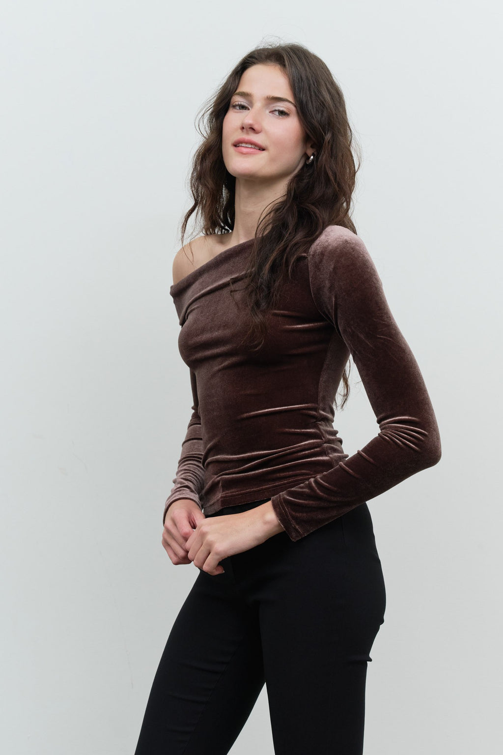 The Ophelia Top - Cocoa