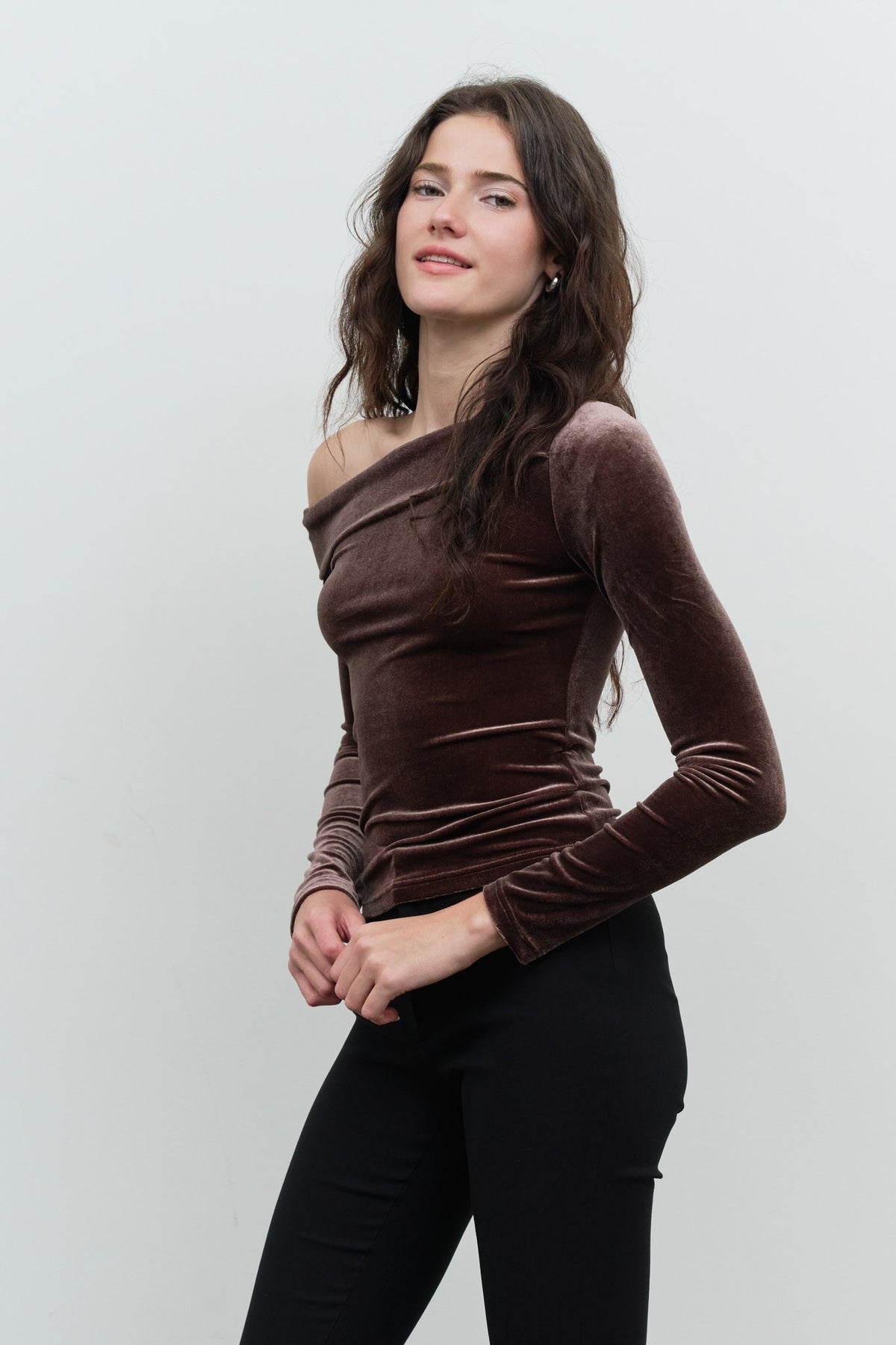 The Ophelia Top - Cocoa