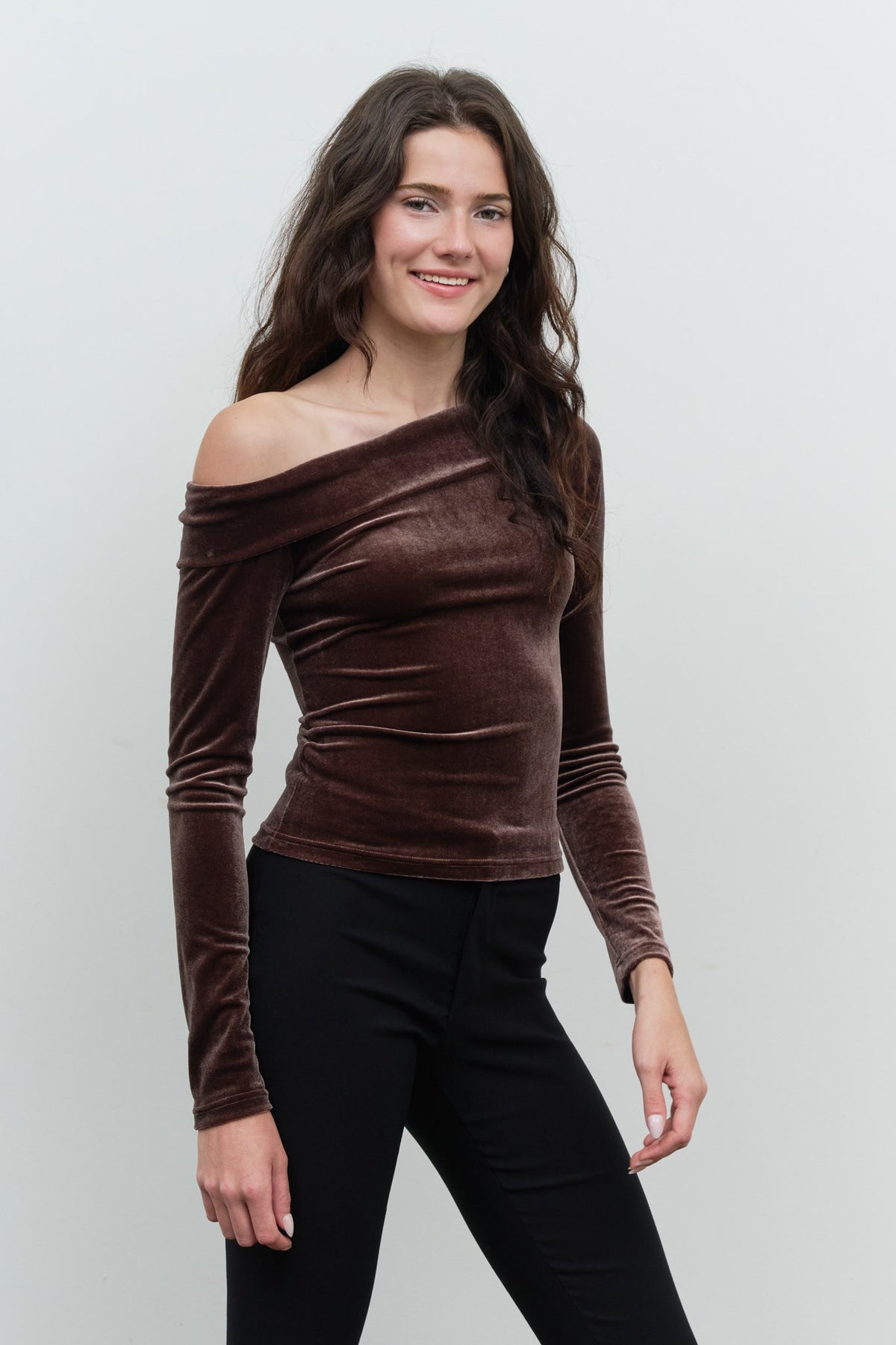 The Ophelia Top - Cocoa