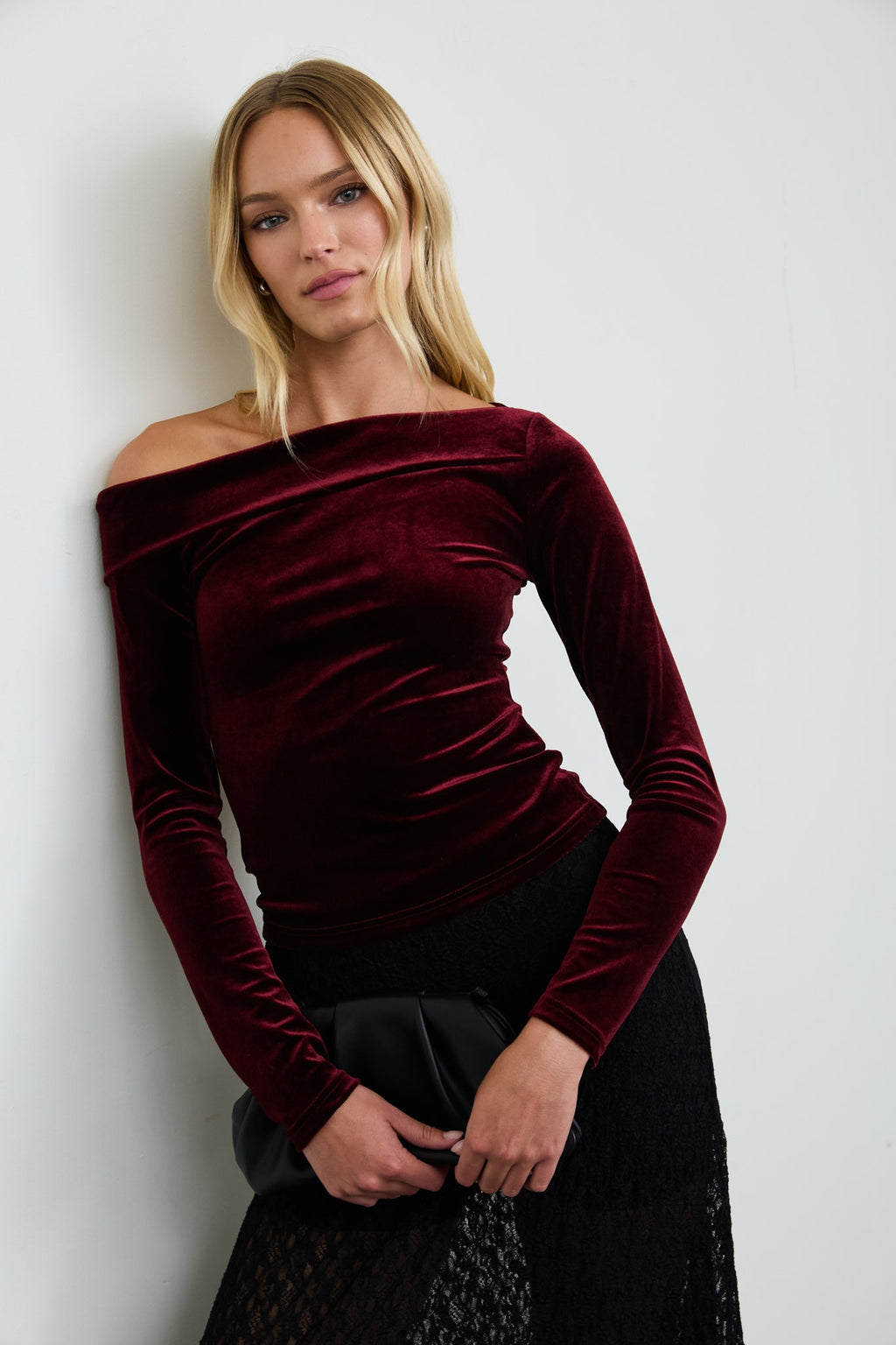 The Ophelia Top - Red Wood