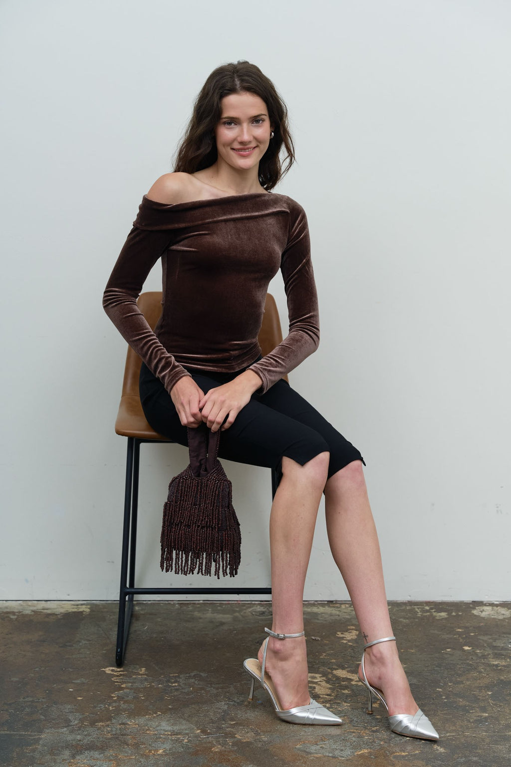 The Ophelia Top - Cocoa