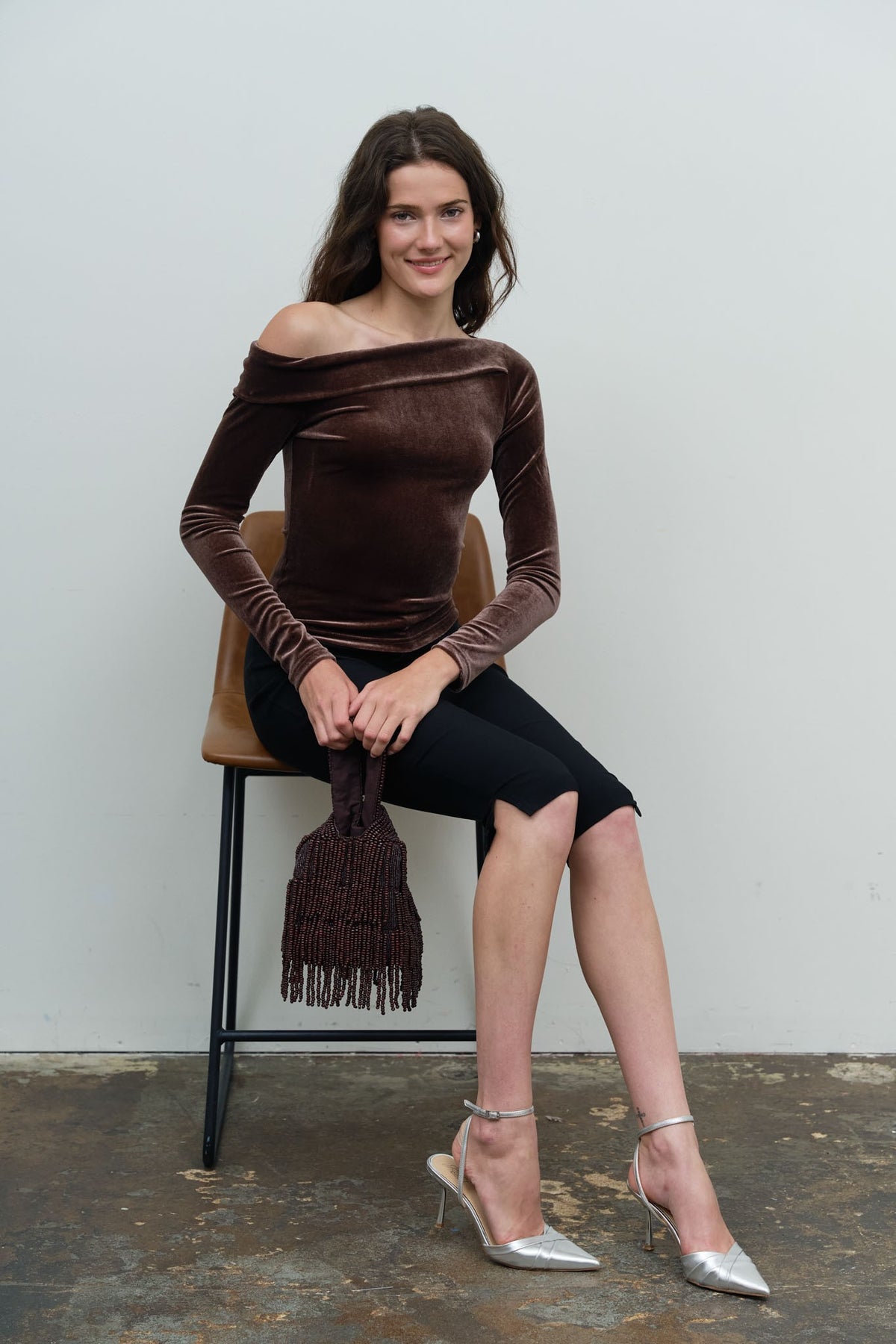 The Ophelia Top - Cocoa