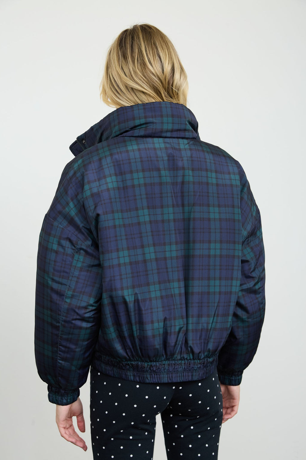 The Georgia Jacket - Hunter Green Plaid