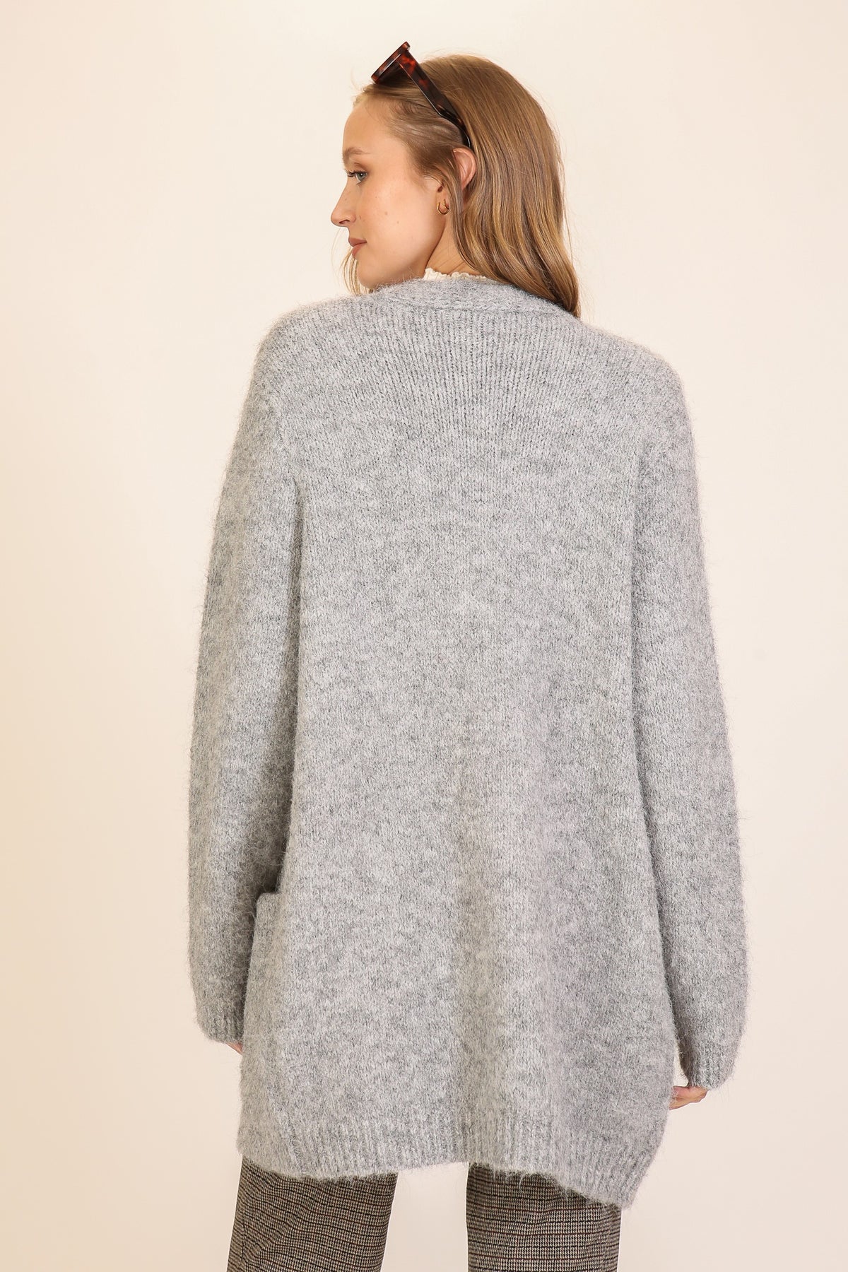 The Willa Cardigan - Grey
