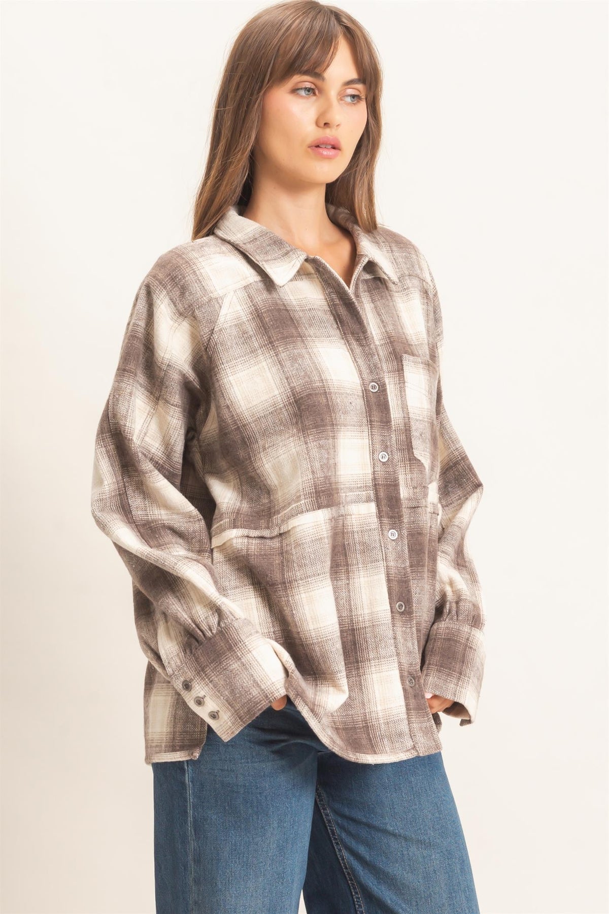 The Quinn Flannel - Brown
