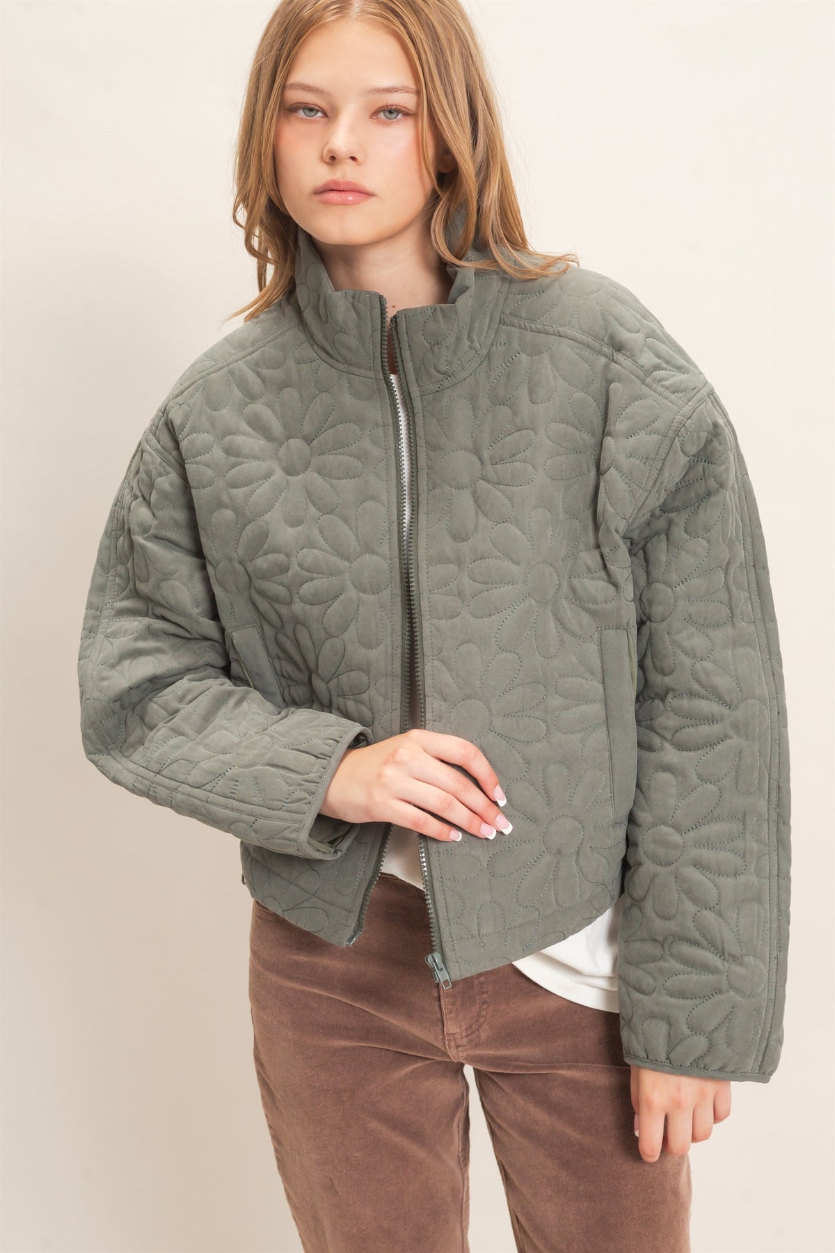 The Juliet Jacket - Olive