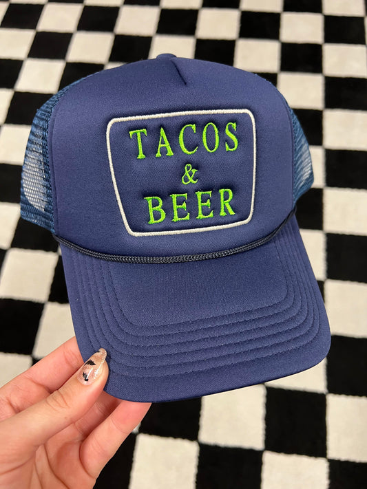 Tacos & Beer Trucker Hat