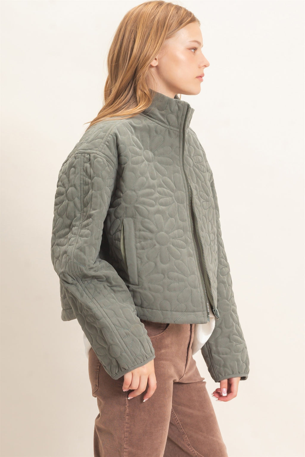 The Juliet Jacket - Olive