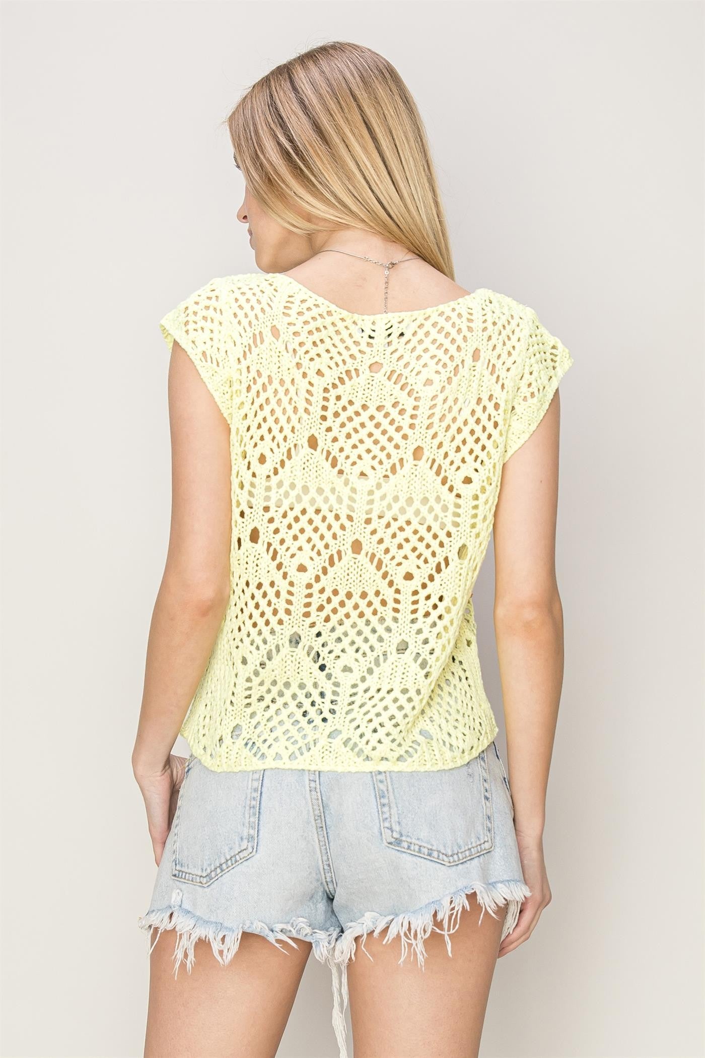 The Cleo Crochet Top