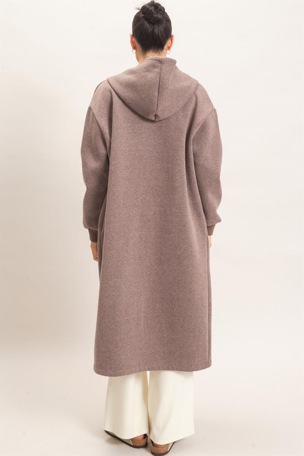 The Phoebe Hoodie Jacket - Walnut