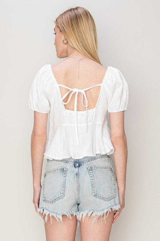 The Christine Crop Top