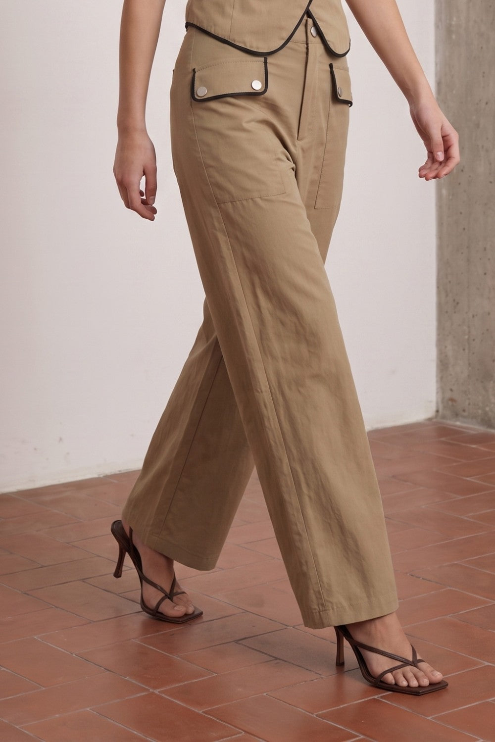 The Harlow Pants - Olive