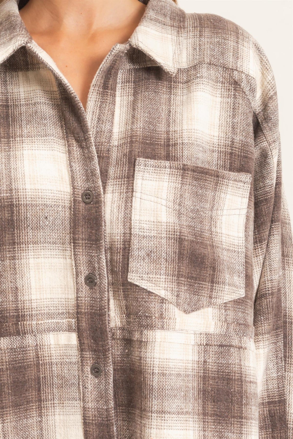 The Quinn Flannel - Brown
