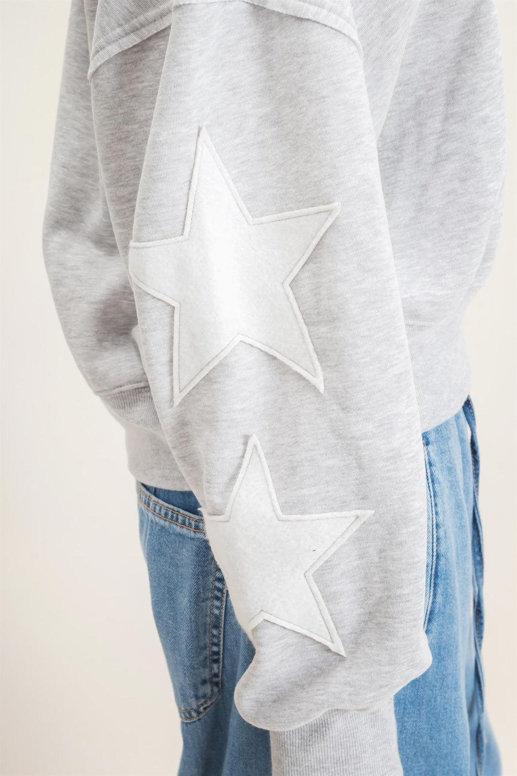 The Lydia Sweatshirt - Heather Gray