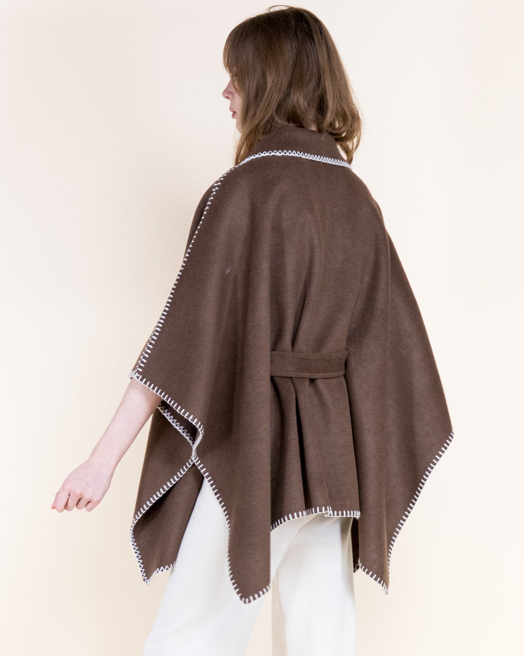 The Odette Cape - Brown