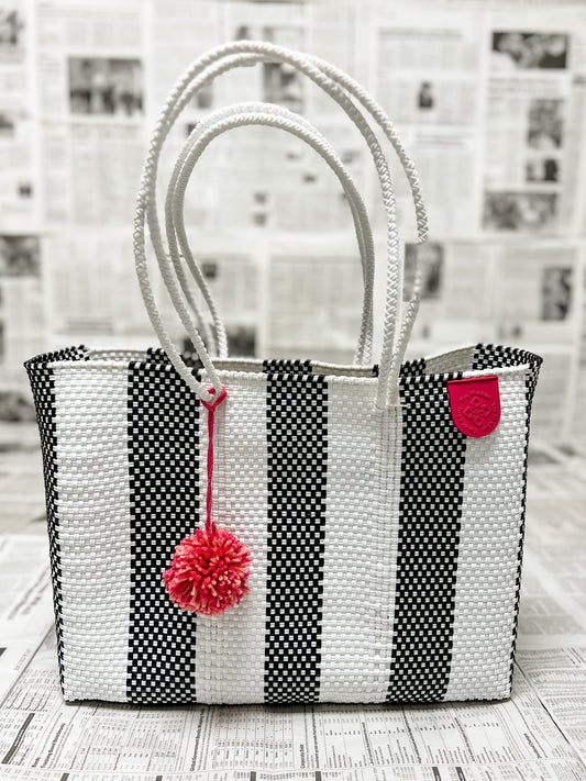 Tin Marin Zebra Super Tote