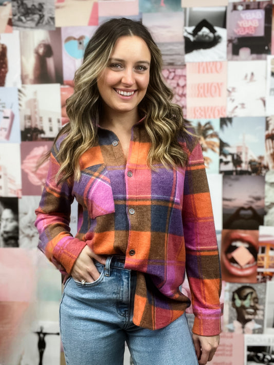 The Casey Fleece Flannel