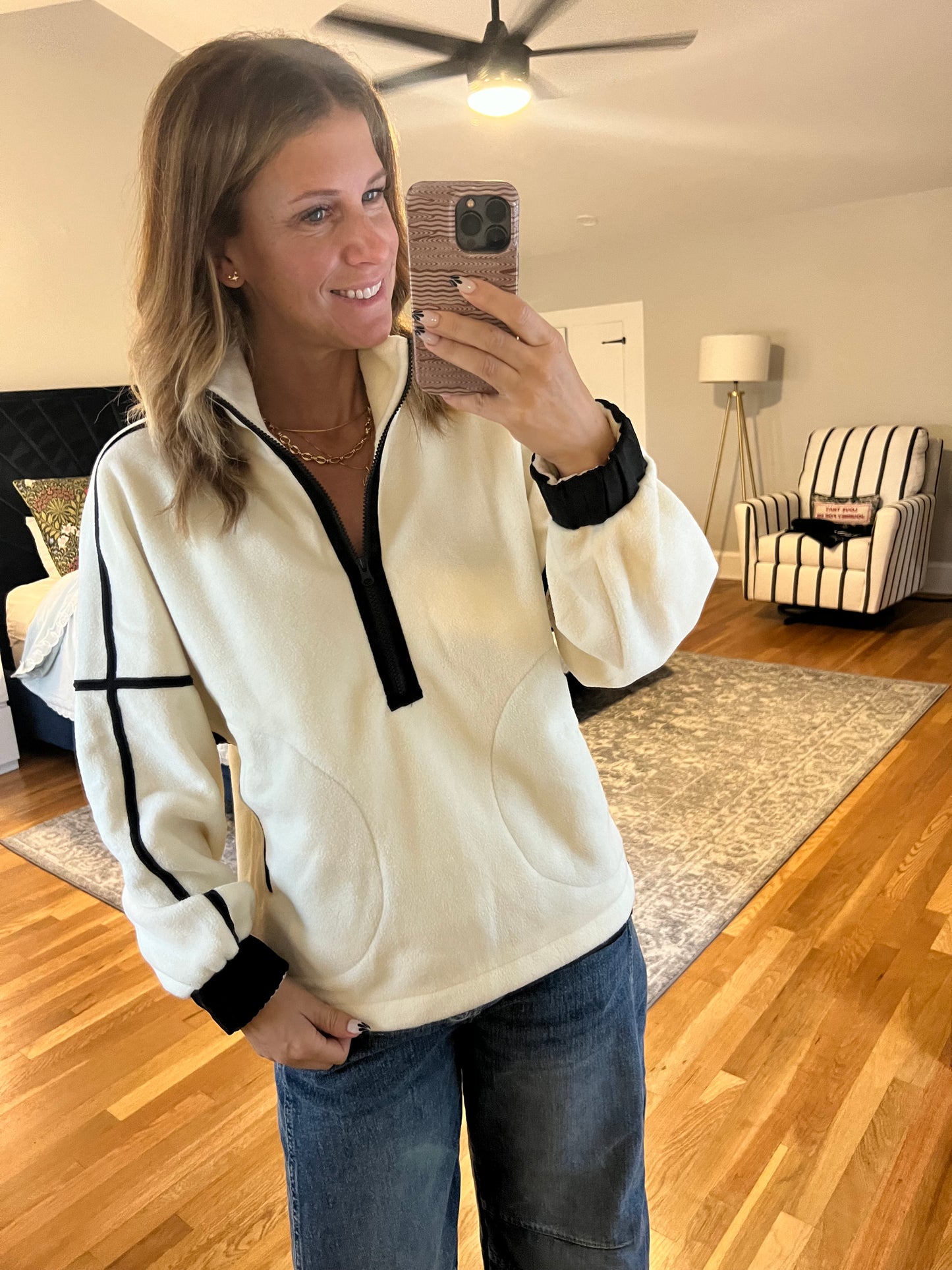 The Nicole Quarter Zip