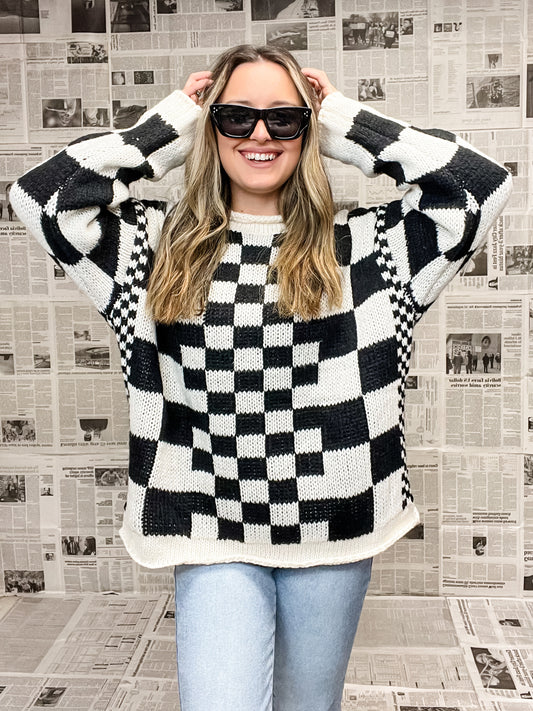 The Checkered Sweater