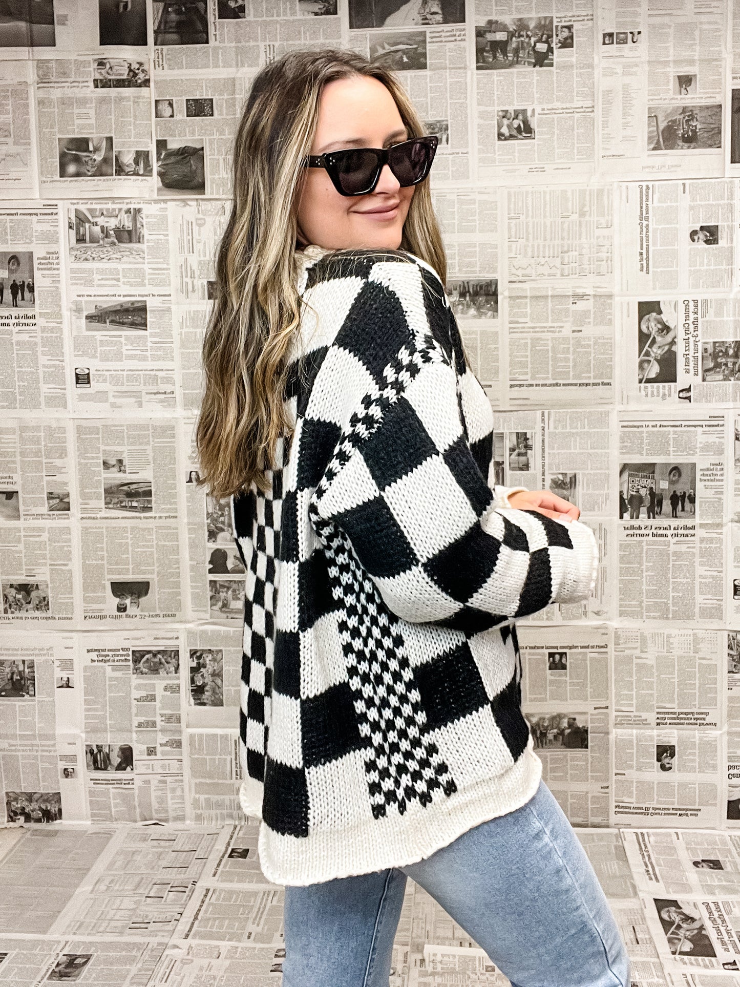 The Checkered Sweater