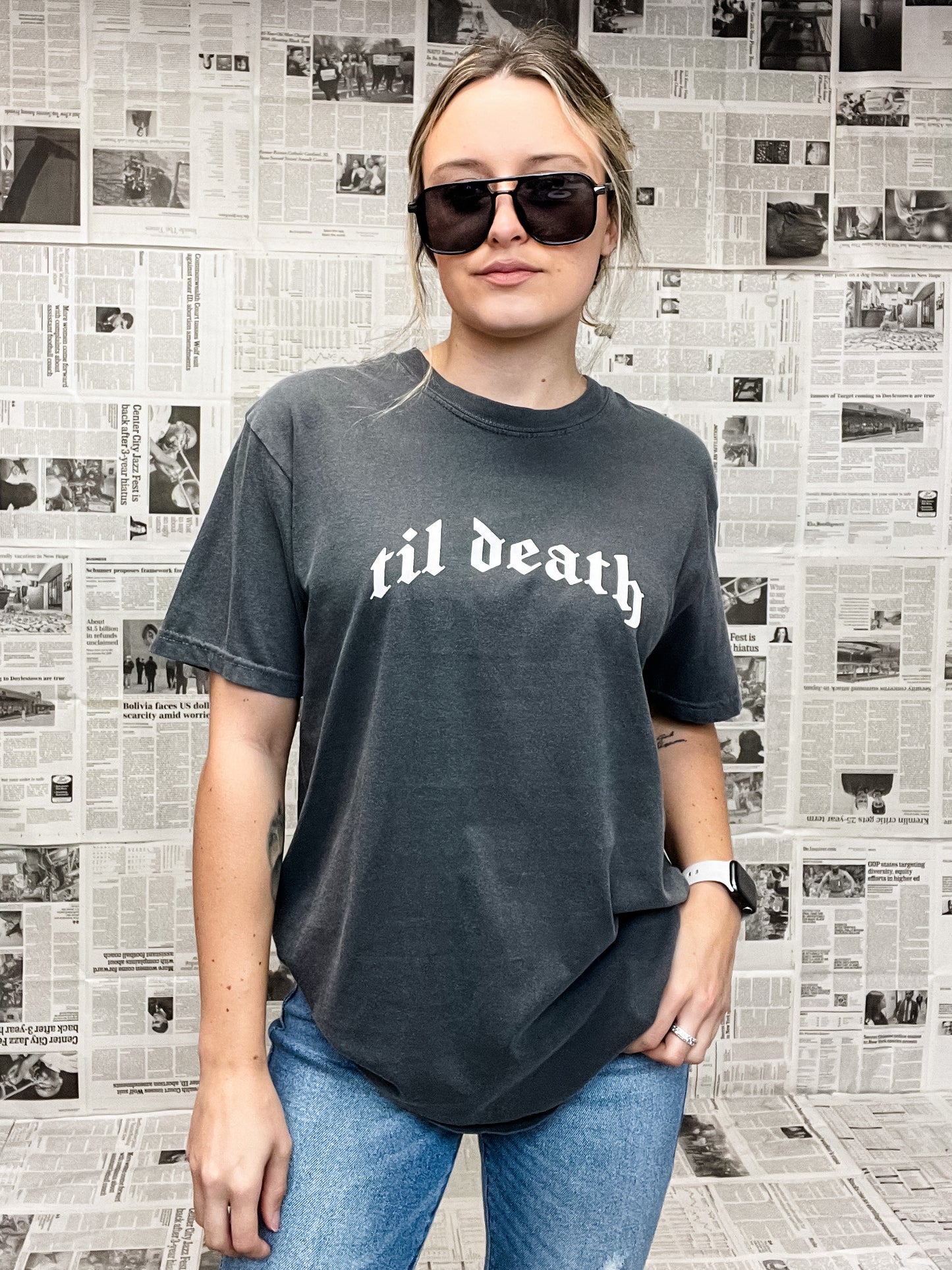 Til Death Graphic Tee