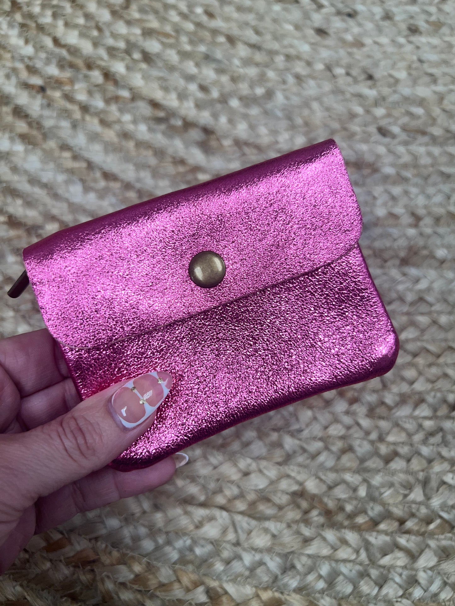 The Nicole Shimmer Coin Purse