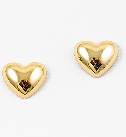 Poppy Heart Earrings