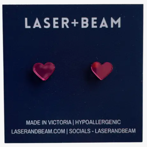 Heart Stud Earrings