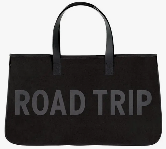 Road Trip Canvas Tote