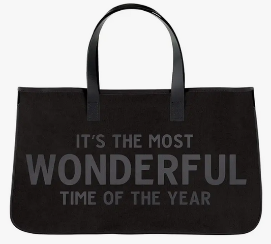 Time Of The Year Canvas Tote