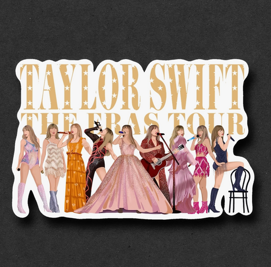 Taylor Swift Eras Tour Sticker