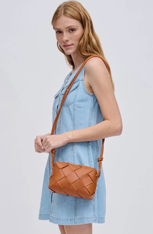 The Kennedy Woven Crossbody Bag