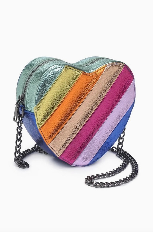 The Tasha Heart Crossbody Bag