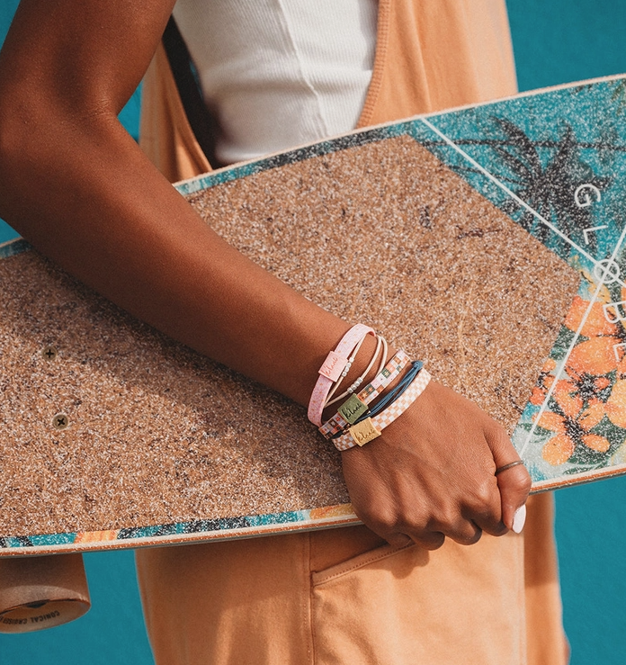 K'Lani Groove Hair Tie Bracelet Set