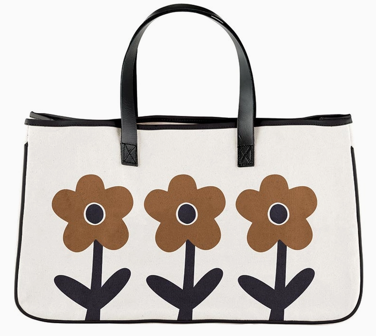 Flower Canvas Tote