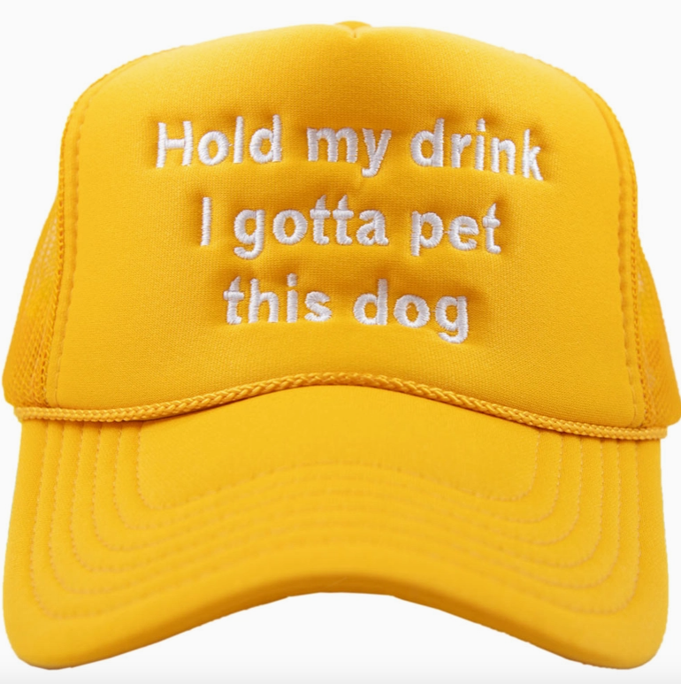 Hold My Drink Trucker Hat