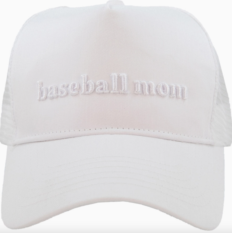 Baseball Mom Trucker Hat