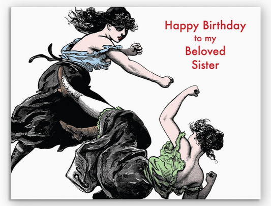 Happy Birthday to my Beloved Sister Card