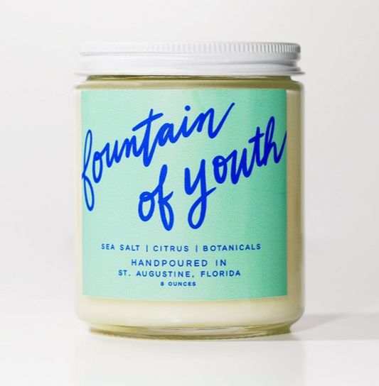 Poured Goods Fountain of Youth Soy Wax Candle