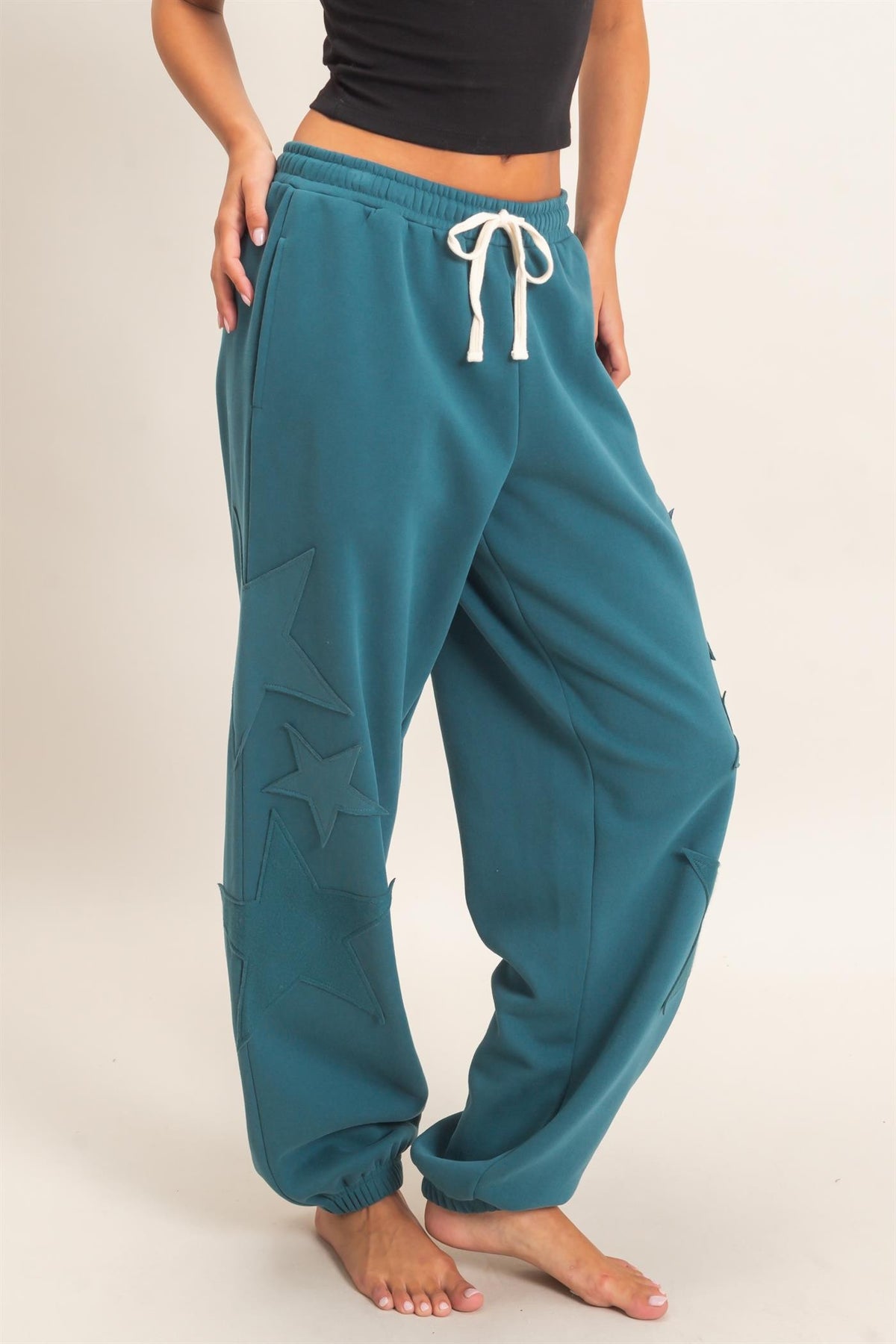 The Tessa Joggers - Dark Teal
